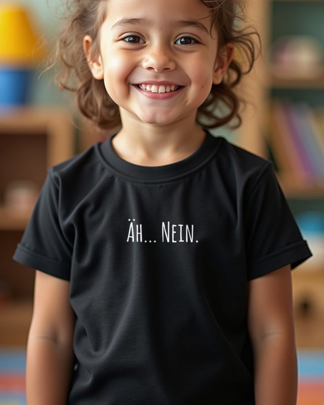 Äh... Nein - Lustiger Spruch für klare Absagen – T-Shirt