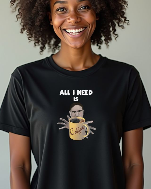 All I need is Coffee - Coffee Lover Saying Gift Idea – T-Shirt