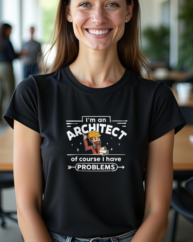 Architect - Of Course I Have Problems - Architekten Humor – T-Shirt