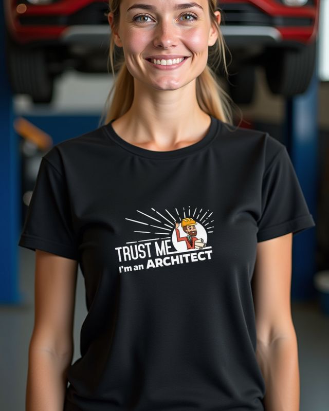 Architect Trust Me Tee - Architecture Humor for Designers – T-Shirt