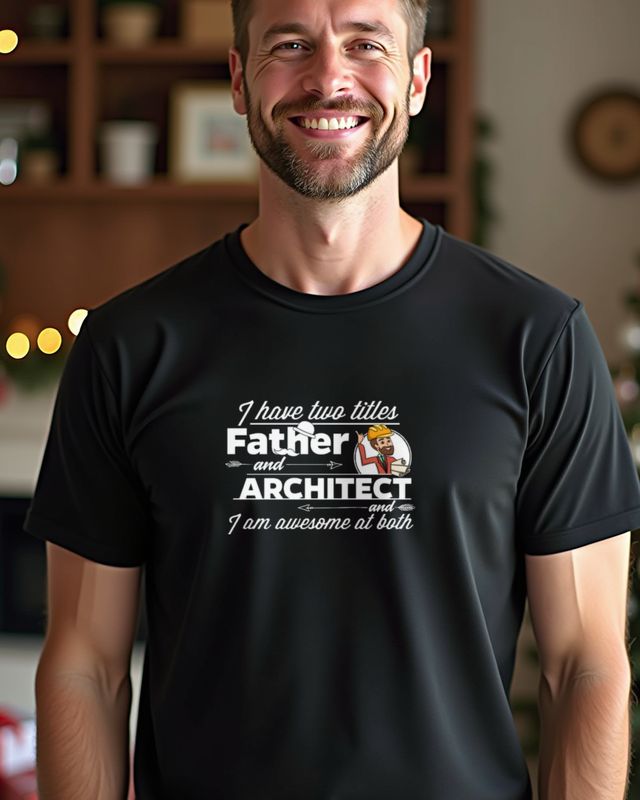 Architekt und Papa - Vatertag Geschenk für Architekten