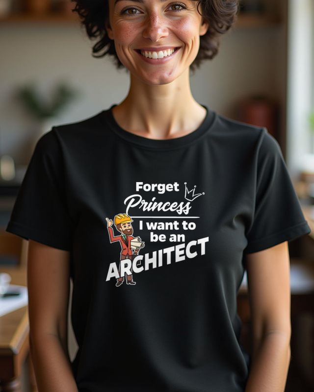 Architektin - Forget Princess - Lustiges Geschenk