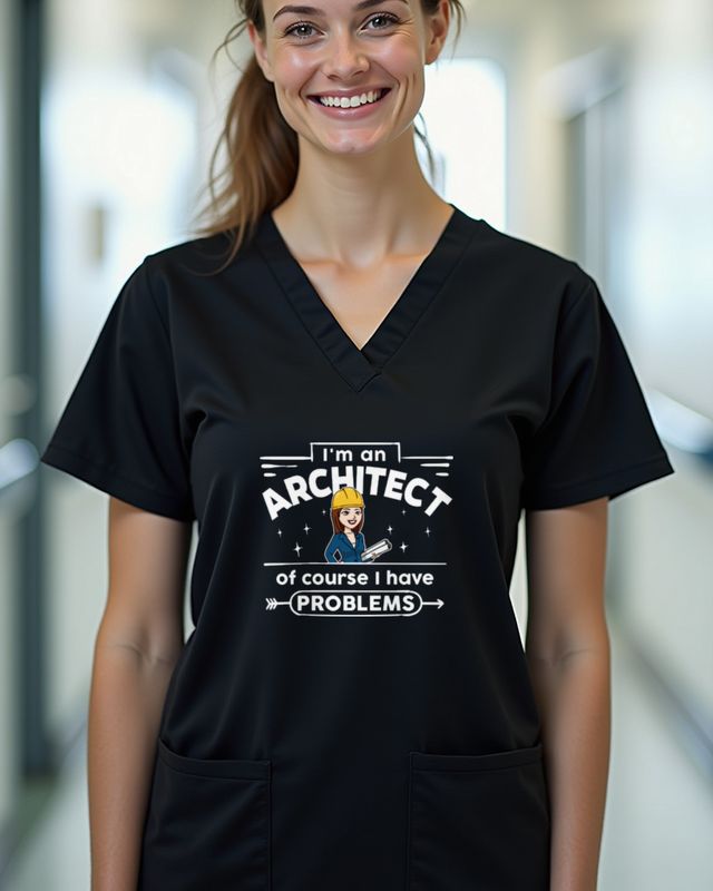 Problems Come with the Job - Architect Woman Humor Shirt β T-Shirt