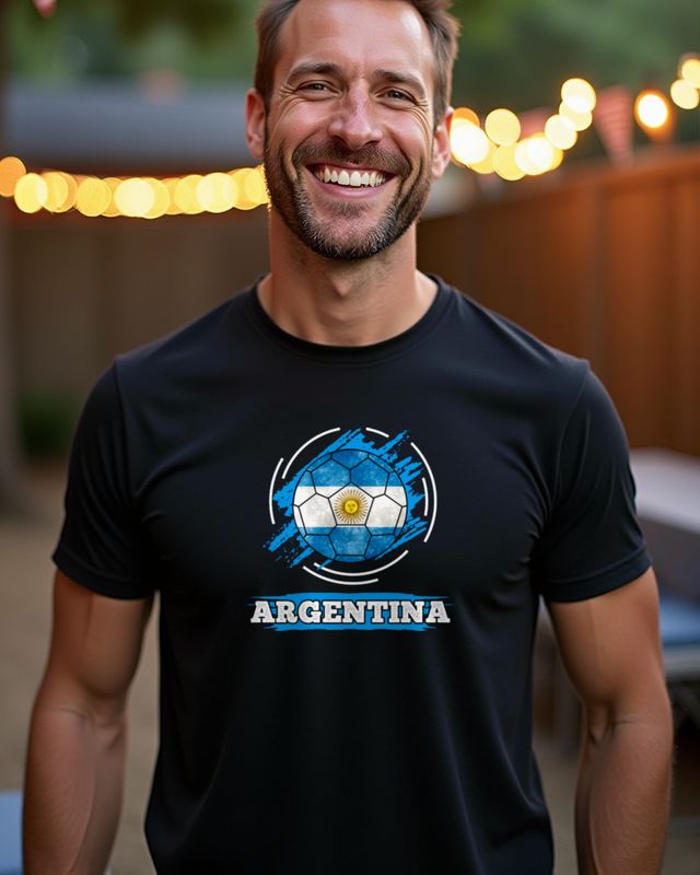 Argentina Flag - Country Flag Gift for Argentinian Fans โ T-Shirt