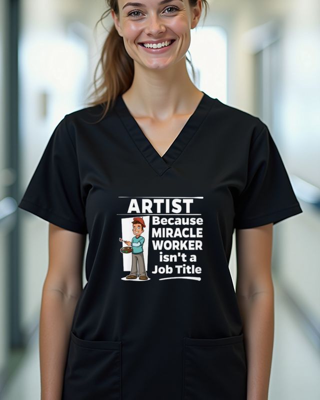 Artist Miracle Worker - Funny Gift for Artists – T-Shirt