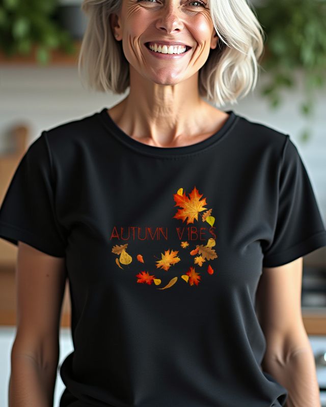 Autumn Vibes - Herbstblätter Motiv für Herbstliebhaber