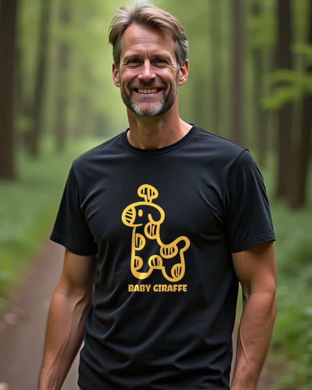 Baby Giraffe - Cute Giraffe Design for Animal Lovers โ T-Shirt