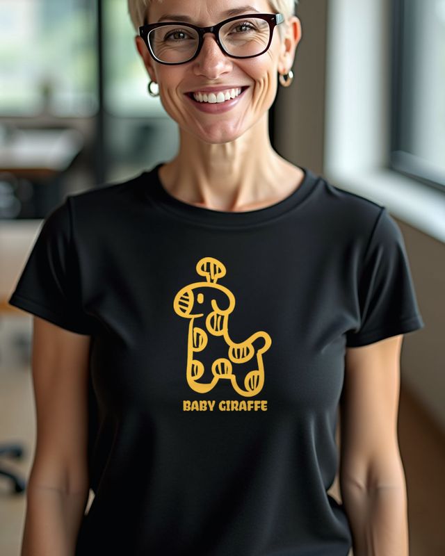 Baby Giraffe - Süße gelbe Giraffe für Babys und Kleinkinder – T-Shirt