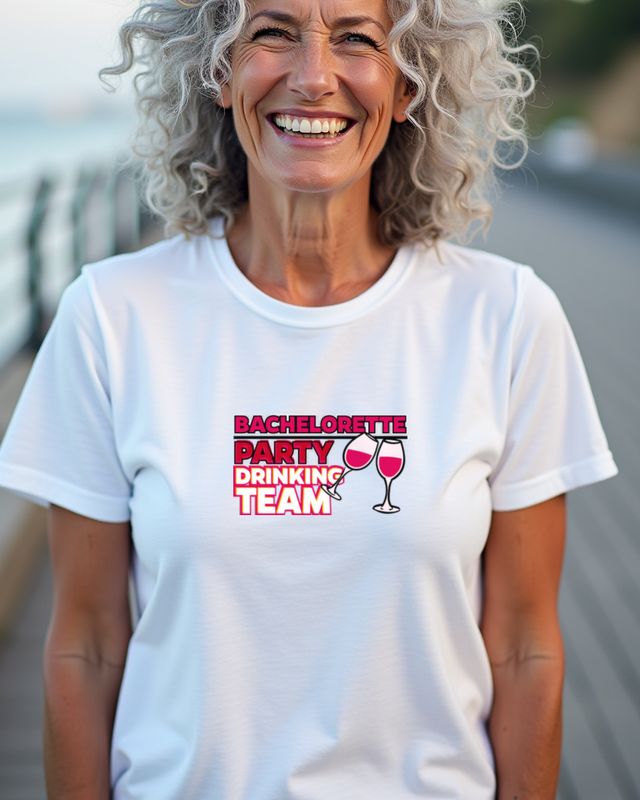 Bachelorette Party Drinking Team - Funny Bride Crew Tee – T-Shirt