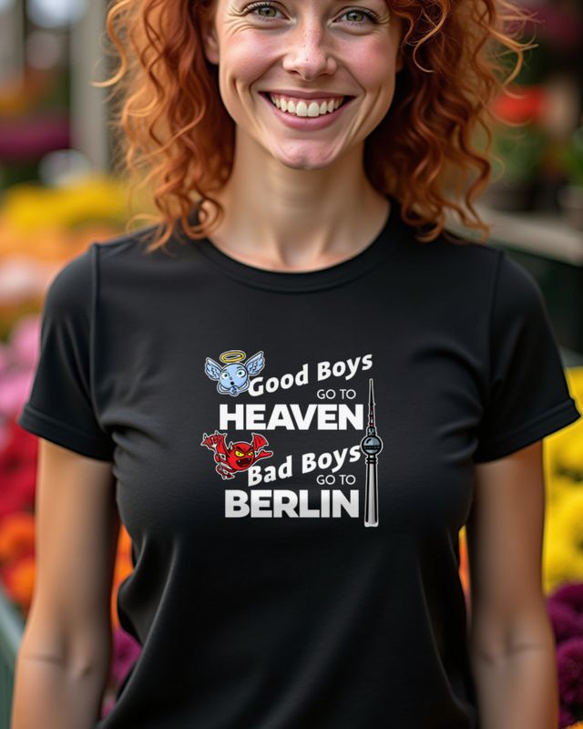 Bad Boys go to Berlin - Lustiges Städtereise Motiv – T-Shirt