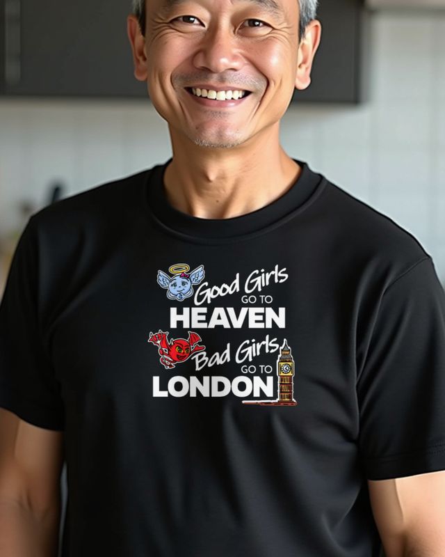 Bad Girls go to London - Funny City Trip Saying β T-Shirt