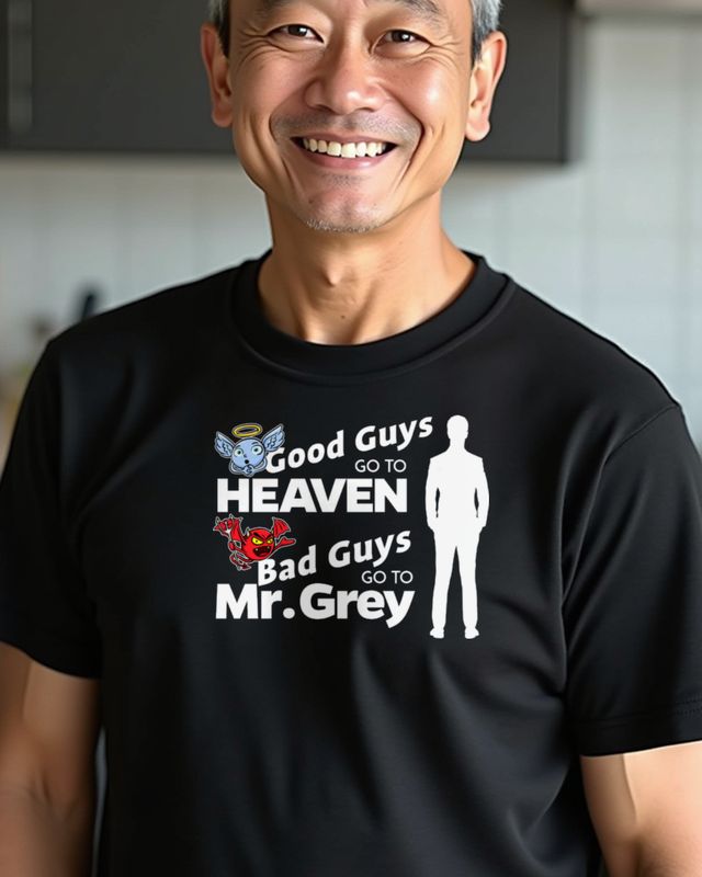 Bad Guys Go to Mr G. - Freches Statement – T-Shirt
