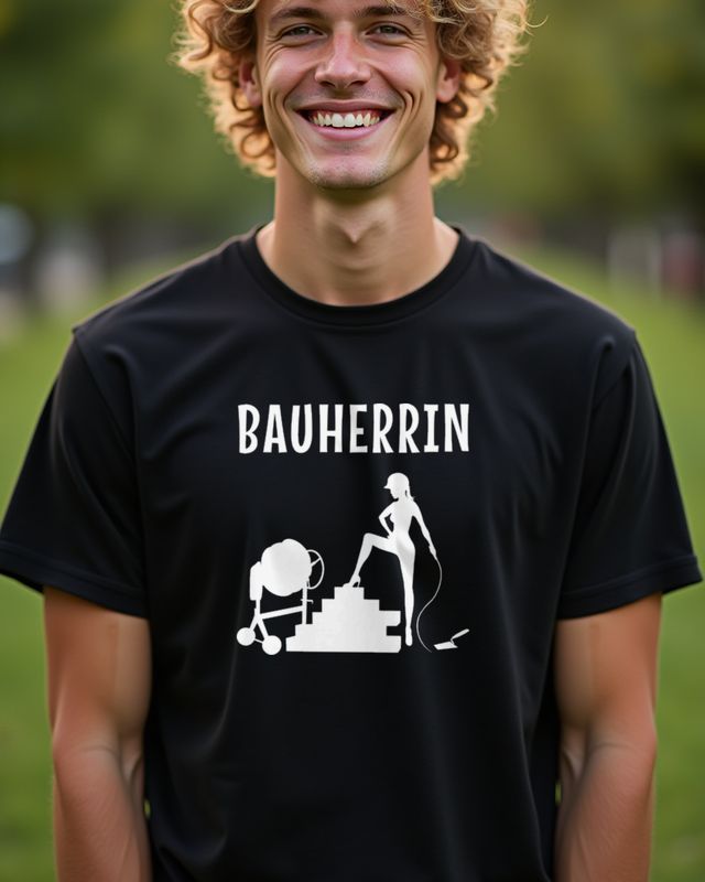 Bauherrin - German Home Builder Shirt for Women – T-Shirt