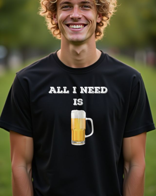All I need is Beer - Funny Beer Lover Gift β T-Shirt