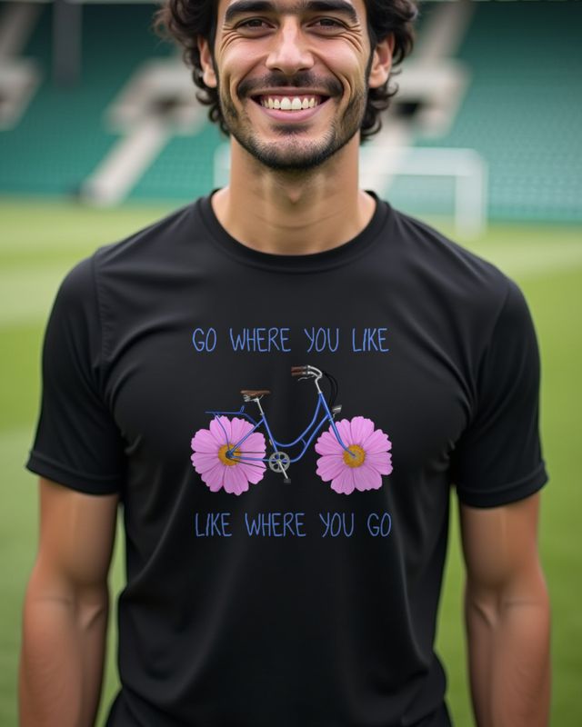 Bicycle - Go Where You Like - Cycling Lover Quote β T-Shirt