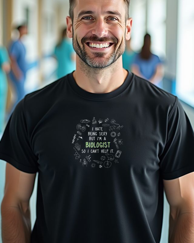 Lustiger Biologe Spruch - I hate being sexy Biologist – T-Shirt