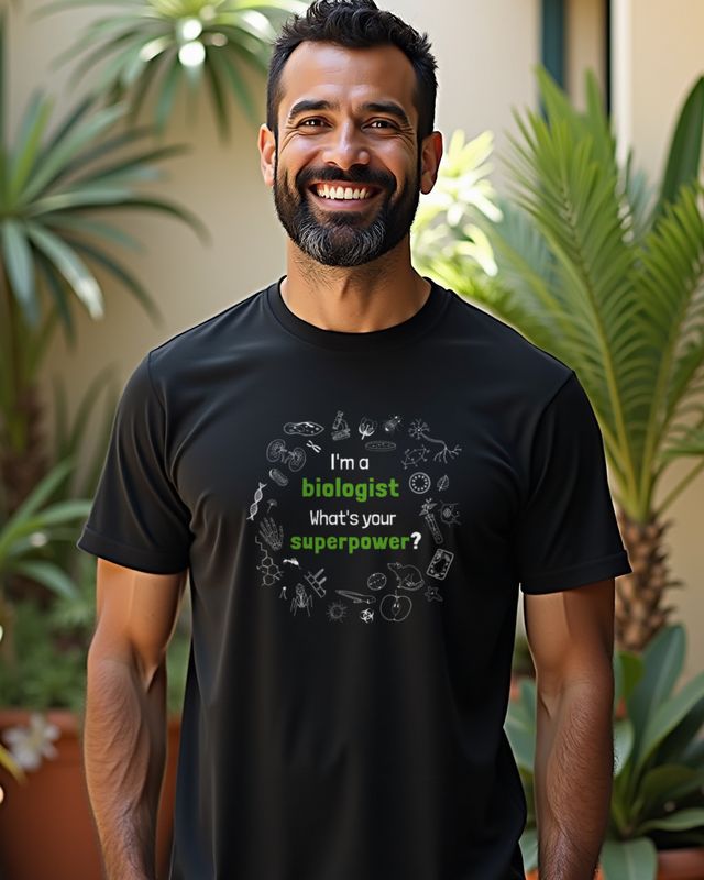 Biologe - What’s Your Superpower - Geschenk Biologie