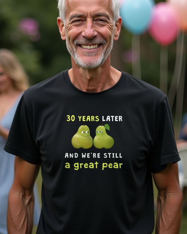 Tolle Birne - Obst Motiv für Vitaminfans im Büro – T-Shirt