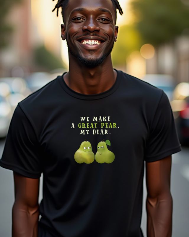 Tolle Birne - Lustiges Birnen Motiv für schlaue Köpfe – T-Shirt