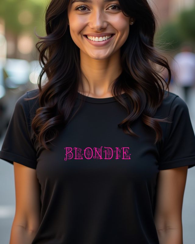 Blondie - Lustiges Motiv für Blondinen mit Humor – T-Shirt