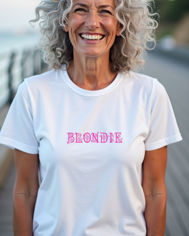 Blondie - Lustiges Motiv für Blondinen mit Humor – T-Shirt