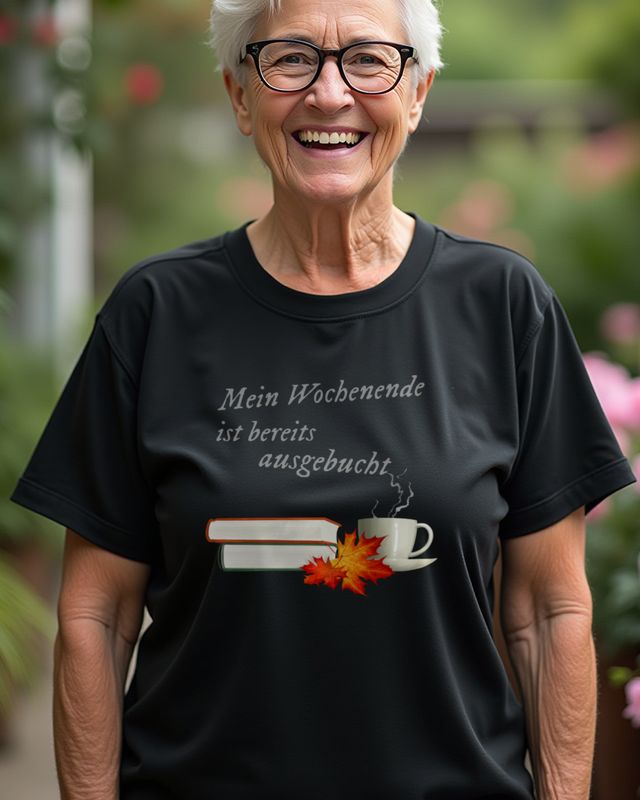 Bücher und Tee - Wochenende bereits ausgebucht - Lesen – T-Shirt