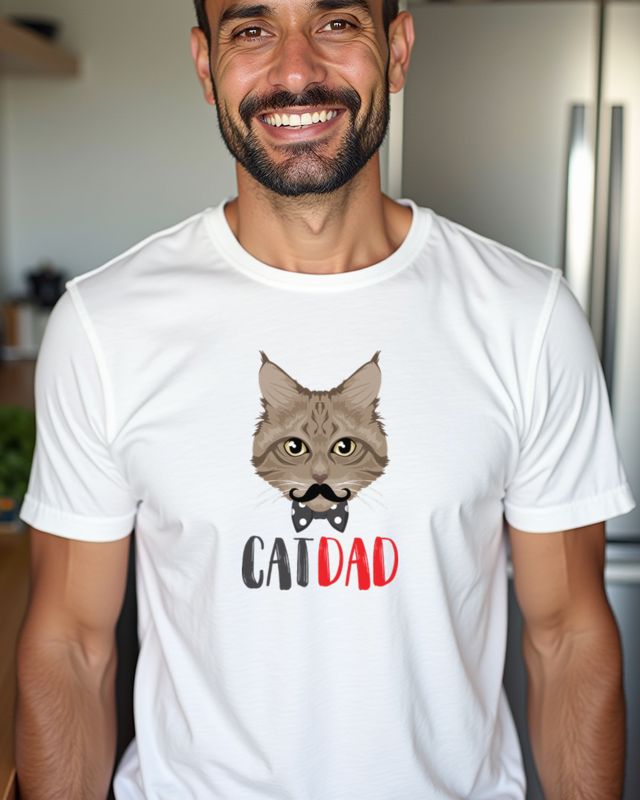 Cat Dad - Funny Cat Lover Shirt for Proud Cat Owners β T-Shirt