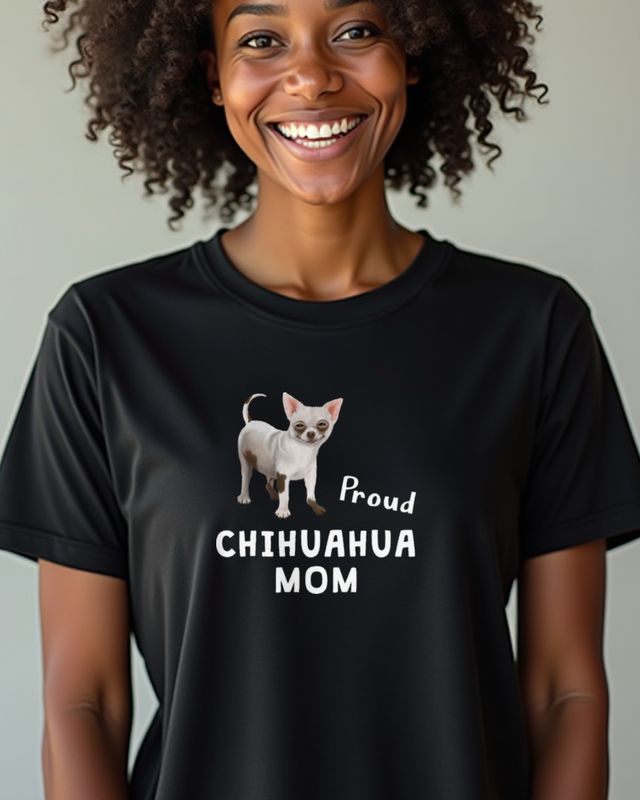 Chihuahua Mom - Geschenk für stolze Chihuahua Mama – T-Shirt