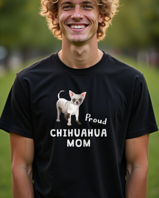 Chihuahua Mom - Proud Chi Mama Dog Lover Gift – T-Shirt