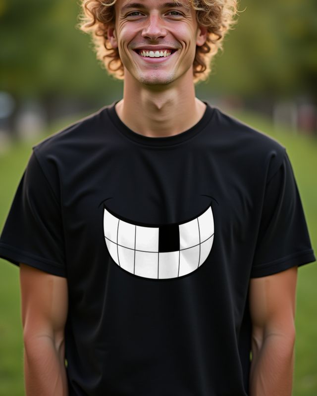 Comic Lips Design - Cheeky Mouth Graphic for Good Vibes β T-Shirt
