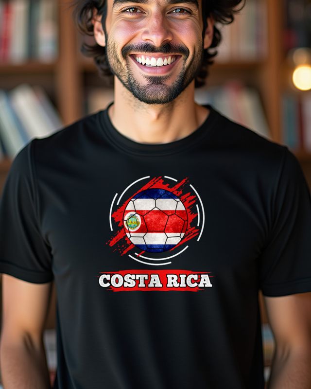 Costa Rica Flag Fan Gift - Show Your Costa Rican Pride β T-Shirt