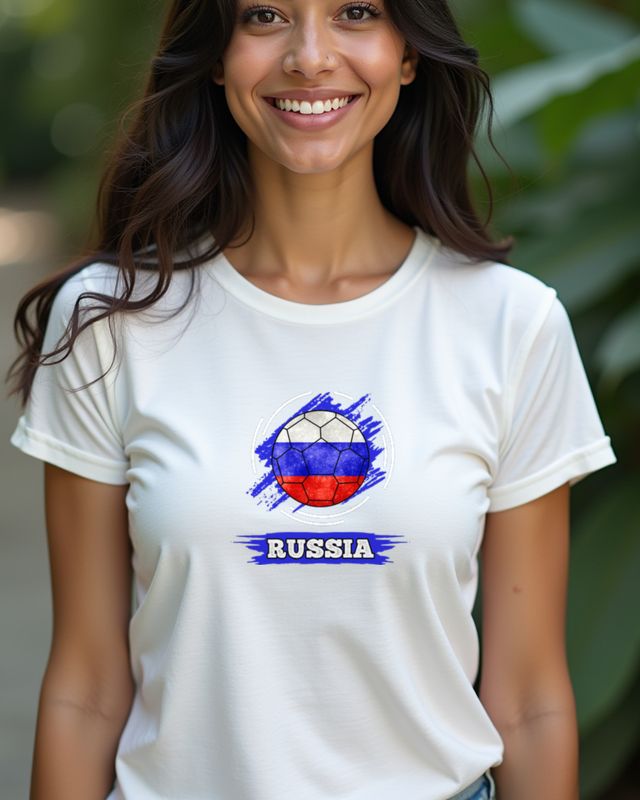 Country Flag Russia - Patriotic Gift for Fans โ T-Shirt