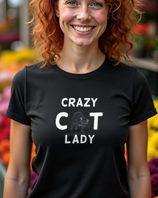 Crazy Cat Lady - Lustiges Geschenk für verrückte Katzendamen