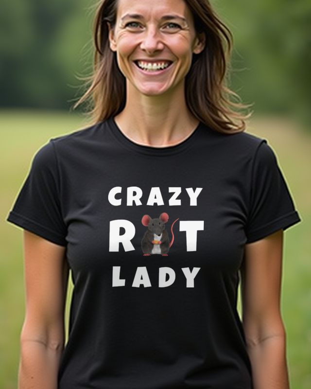 Crazy Rat Lady - Funny Gift for Pet Rat Moms β T-Shirt