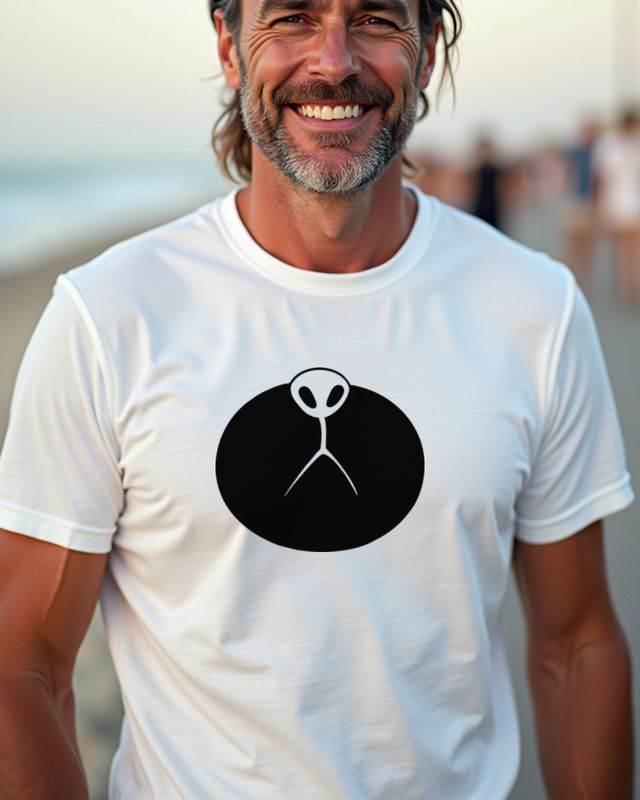 Süßer Mund - Niedliches Motiv mit Lächeln für jeden Tag – T-Shirt