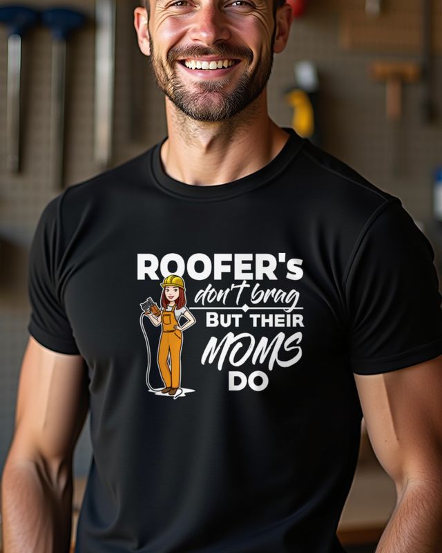 Dachdeckerin Spruch Design - Shirt für Frauen im Handwerk – T-Shirt