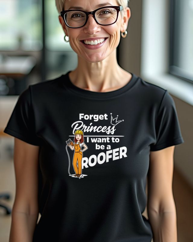 Dachdeckerin - Vergiss Prinzessin - Geschenk für Frauen