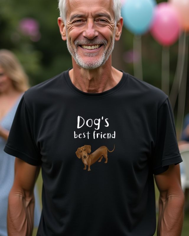 Dachshund Dog’s Best Friend - Doxie Owner Gift – T-Shirt