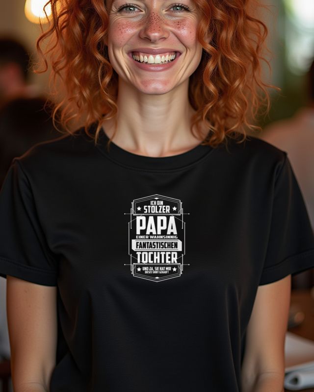 Dad and Daughter Design - Proud Father Gift Idea β T-Shirt