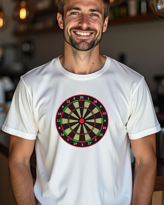 Dart Motiv für Dartspieler - Geschenk für Darts Fans – T-Shirt