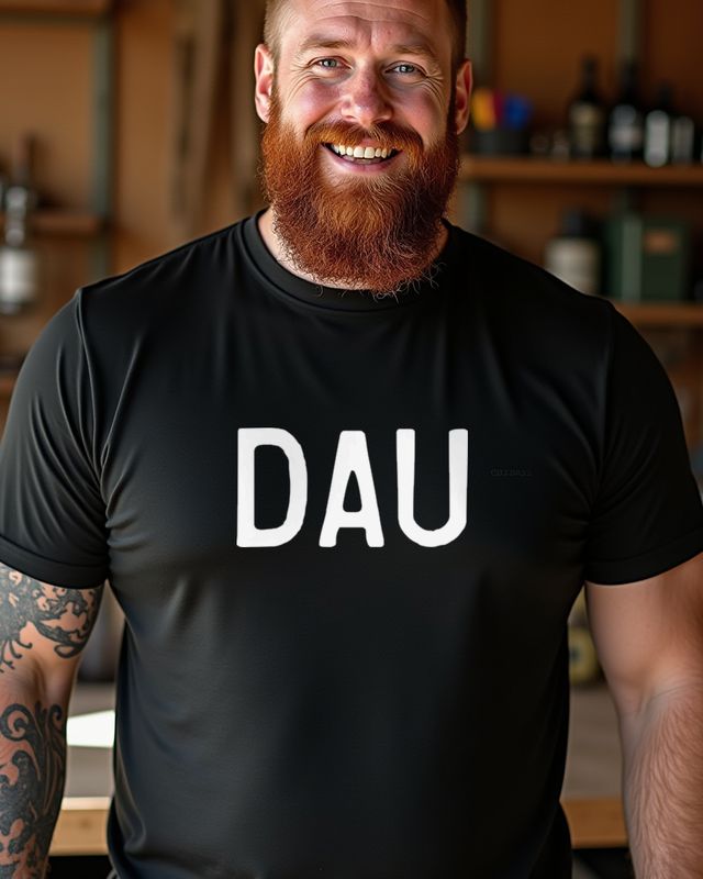 DAU Dümmster anzunehmender User - IT Admin Humor – T-Shirt