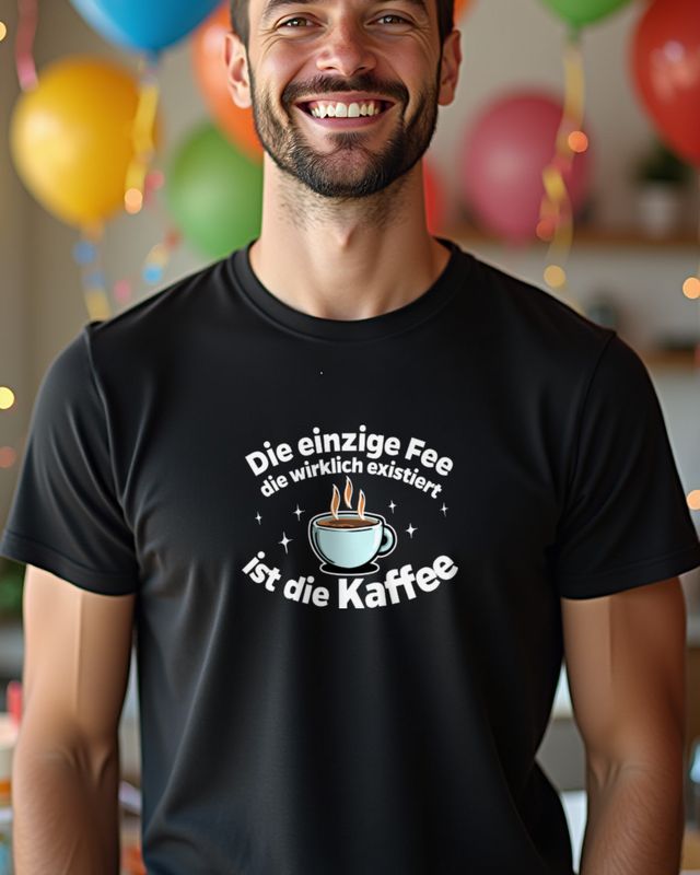Die einzige Fee Coffee Pun - Funny German Coffee Gift β T-Shirt