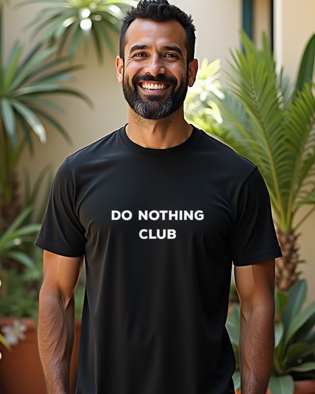 Do Nothing Club - Funny Lazy Day Saying โ T-Shirt
