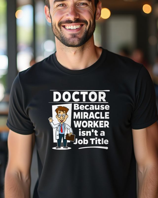 Doctor - Miracle Worker - Lustiges Geschenk für Ärzte – T-Shirt