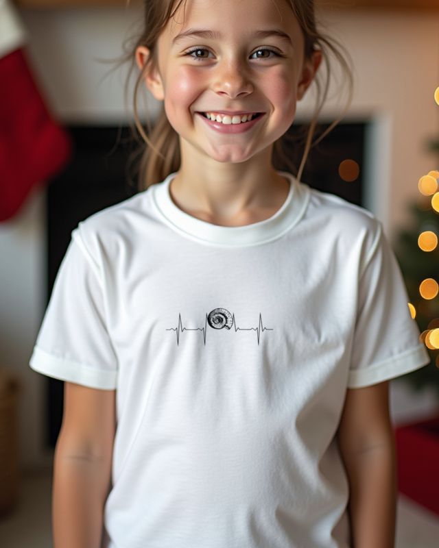 Heartbeat EKG Fossil - Gift for Fossil Hunters โ T-Shirt