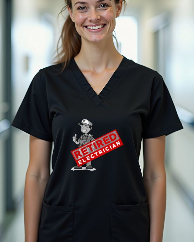 Elektriker im Ruhestand - Retired Geschenk zur Rente – T-Shirt