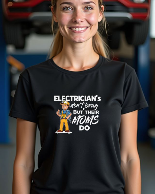 Elektriker Spruch Motiv - Lustiges Shirt für Elektroniker – T-Shirt
