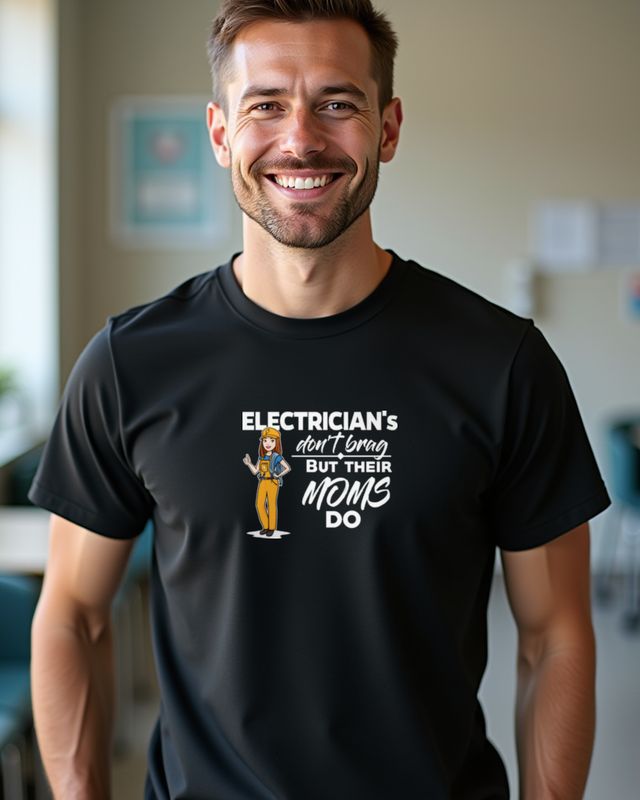 Elektroniker Design - Geschenk für Elektrohandwerker – T-Shirt