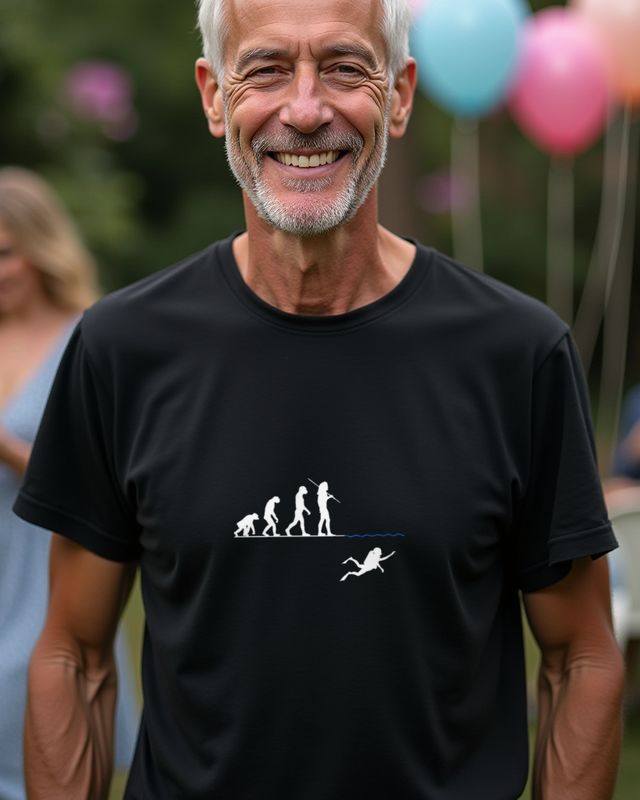 Evolution Diving - Funny Scuba Diver Gift โ T-Shirt