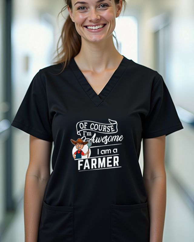 Farmer Awesome - Lustiges Geschenk für Landwirte – T-Shirt